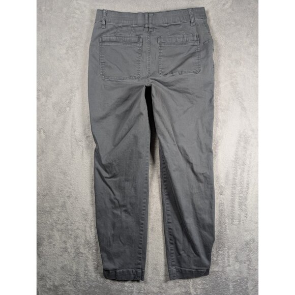 Democracy Pants Womens Size 4 Gray Ab Technology Cropped Shaping Slimming - Picture 9 of 9